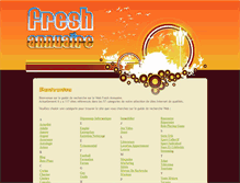 Tablet Screenshot of fresh-annuaire.com